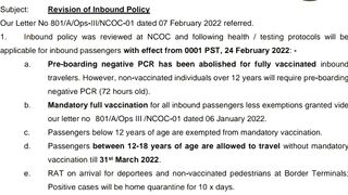 New Travel Advisory For Pakistan | Travel To Pakistan | Good News About PCR Test