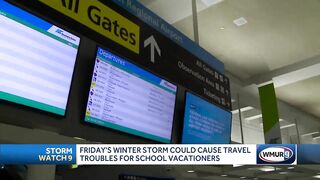 Friday storm could cause travel troubles for school vacationers