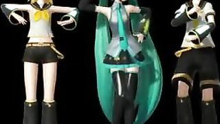 【MMD_XHD Models Test_1】Shake It