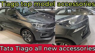 Tata Tiago cng genuine accessories|Tiago all new accessories|Tiago top model accessories#tatamotors