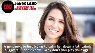 Joke Dirty Funny / a lady is having a bad day at the...