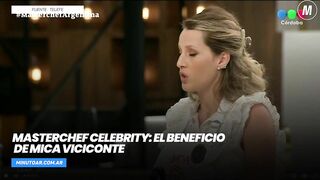 MasterChef Celebrity: el beneficio de Mica Viciconte - Minuto Argentina