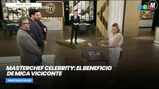 MasterChef Celebrity: el beneficio de Mica Viciconte - Minuto Argentina