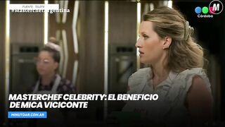 MasterChef Celebrity: el beneficio de Mica Viciconte - Minuto Argentina