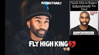 Riky Rick passes On????| Celebrity's Reactions, Cause and his last Tweet