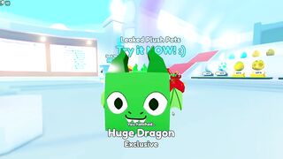 ????Secret HUGE DRAGON and FREE HUBERT CAT in Pet Simulator X (Roblox)