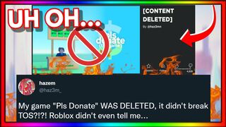 Roblox DELETED "Pls Donate"...?!