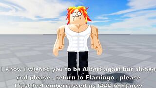 Old Roblox slender vs Flamingo