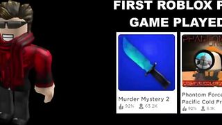 Roblox player becoming old (First PVP game)