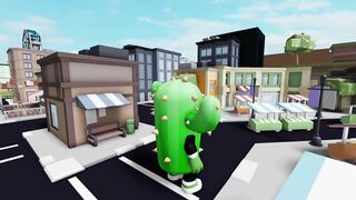 UN CACTUS MINUSCULE DANS UNE VILLE MINIATURE EN DANGER ! ROBLOX - BROOKHAVEN RP