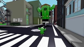 UN CACTUS MINUSCULE DANS UNE VILLE MINIATURE EN DANGER ! ROBLOX - BROOKHAVEN RP