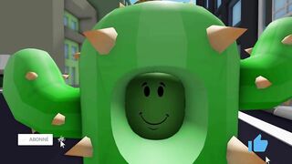 UN CACTUS MINUSCULE DANS UNE VILLE MINIATURE EN DANGER ! ROBLOX - BROOKHAVEN RP