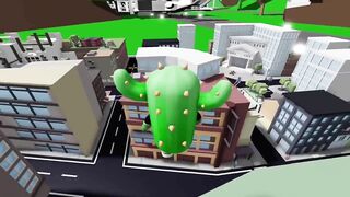 UN CACTUS MINUSCULE DANS UNE VILLE MINIATURE EN DANGER ! ROBLOX - BROOKHAVEN RP