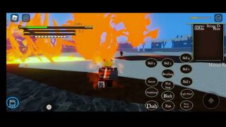 Roblox demon slayer Rpg2 // Playing on mobile