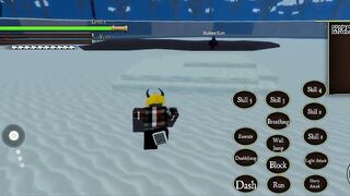 Roblox demon slayer Rpg2 // Playing on mobile