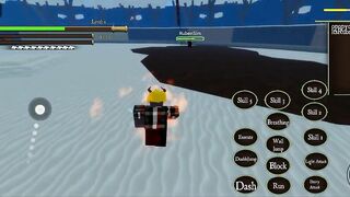 Roblox demon slayer Rpg2 // Playing on mobile