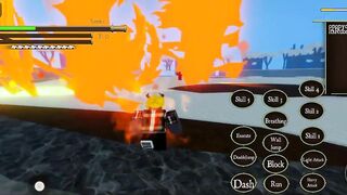 Roblox demon slayer Rpg2 // Playing on mobile