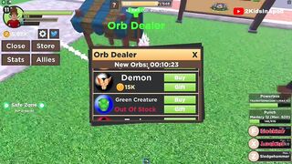 *NEW* FREE CODES Dragon Orbz gives Free Stat Reset + EXP + Zeni  |  ROBLOX Anime Game