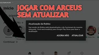 COMO USAR O ARCEUS X SEM PRECISAR ATUALIZAR O ROBLOX