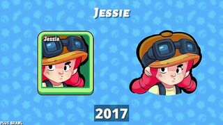 Brawl Stars - Jessie Remodel & Icons (2017 - 2022)