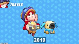 Brawl Stars - Jessie Remodel & Icons (2017 - 2022)