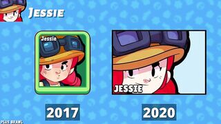 Brawl Stars - Jessie Remodel & Icons (2017 - 2022)