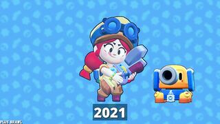 Brawl Stars - Jessie Remodel & Icons (2017 - 2022)