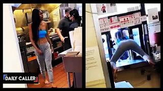 Woman Climbs Into Drive-Thru For Ranch And Twerks As She Leaves