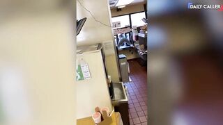 Woman Climbs Into Drive-Thru For Ranch And Twerks As She Leaves