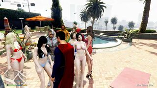 GTA 5  Hot Coffee Bikini Party