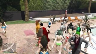 GTA 5  Hot Coffee Bikini Party