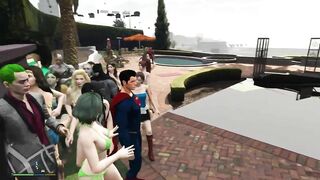 GTA 5  Hot Coffee Bikini Party