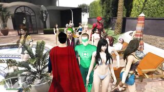 GTA 5  Hot Coffee Bikini Party