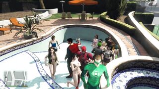 GTA 5  Hot Coffee Bikini Party