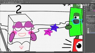 Numberblock 2 Accidentally Wore a Bikini | Numberblocks Fanmade Coloring Story