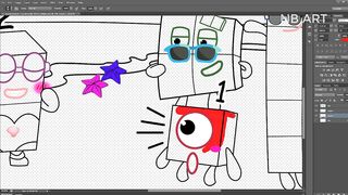 Numberblock 2 Accidentally Wore a Bikini | Numberblocks Fanmade Coloring Story