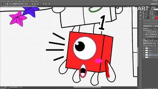 Numberblock 2 Accidentally Wore a Bikini | Numberblocks Fanmade Coloring Story