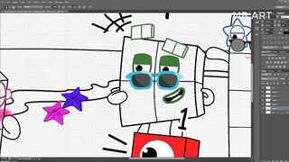 Numberblock 2 Accidentally Wore a Bikini | Numberblocks Fanmade Coloring Story