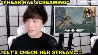 Sykkuno Checks Valkyrae's Stream After Hearing Her Screaming From Her Room