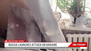 Russia Launches Attack On Ukraine Overnight