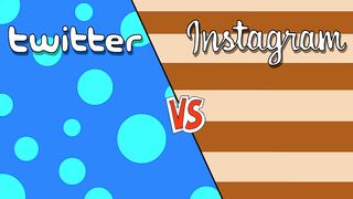 "Twitter vs Instagram"