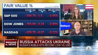 Russian invasion of Ukraine likely won't impact travel, says Booking Holdings CEO