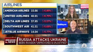 Russian invasion of Ukraine likely won't impact travel, says Booking Holdings CEO