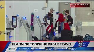 Planning for spring break travel at Indy International