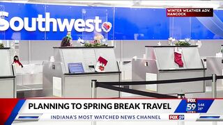 Planning for spring break travel at Indy International