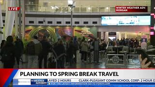 Planning for spring break travel at Indy International