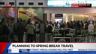 Planning for spring break travel at Indy International