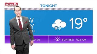 ALERT DAY begins with steady snow this evening, slick travel Friday morning | WTOL 11 Weather - 2/24