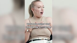 Only Fans Model Avalon Hope Shares her Funniest Story from her Time as a Stripper