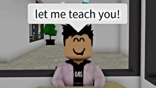 When you act smarter than your teacher (meme) ROBLOX